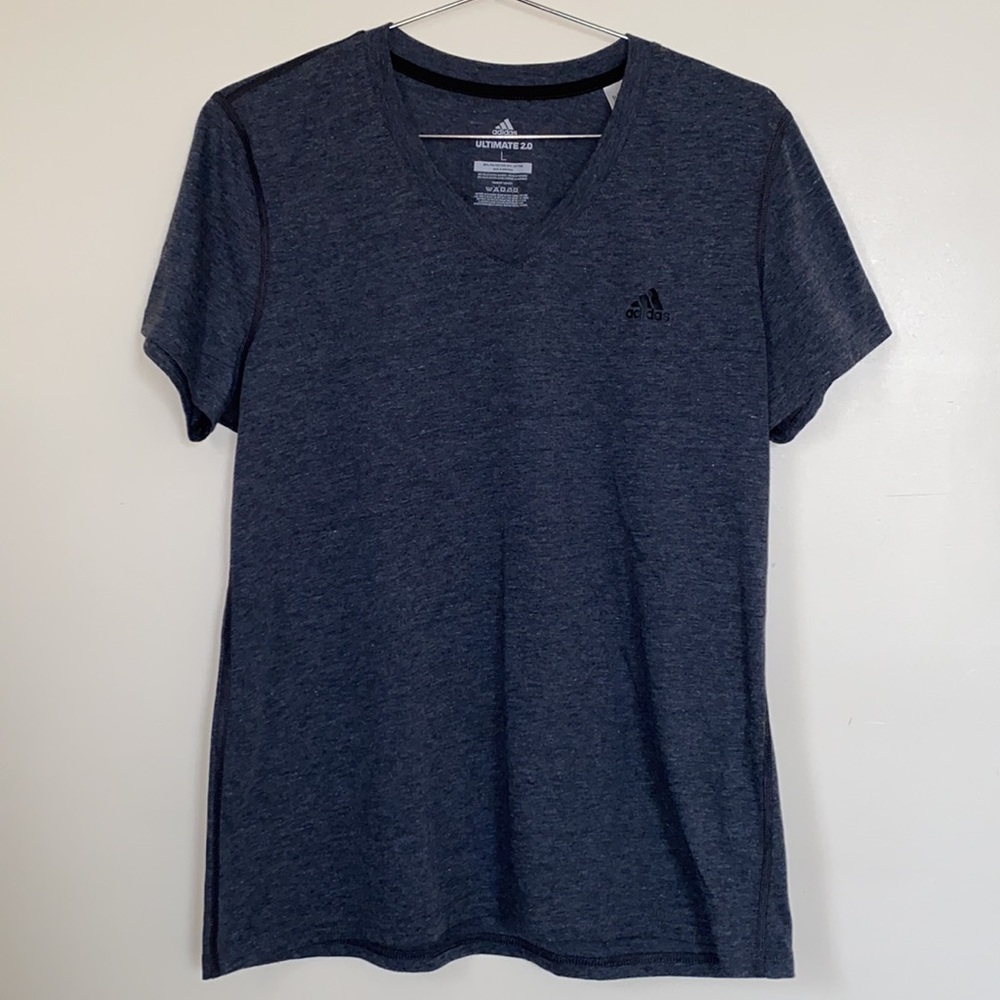 Adidas Heathered Gray Ultimate 2.0 T-shirt
